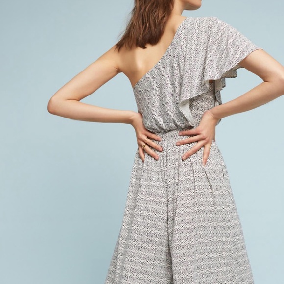 Anthropologie asymmetric jumpsuit NWOT - Picture 4 of 6